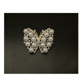 Butterfly Pearl Brooch